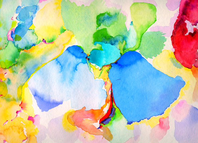 Kirsten Kötter: 2005, Aquarell, 30 × 40 cm