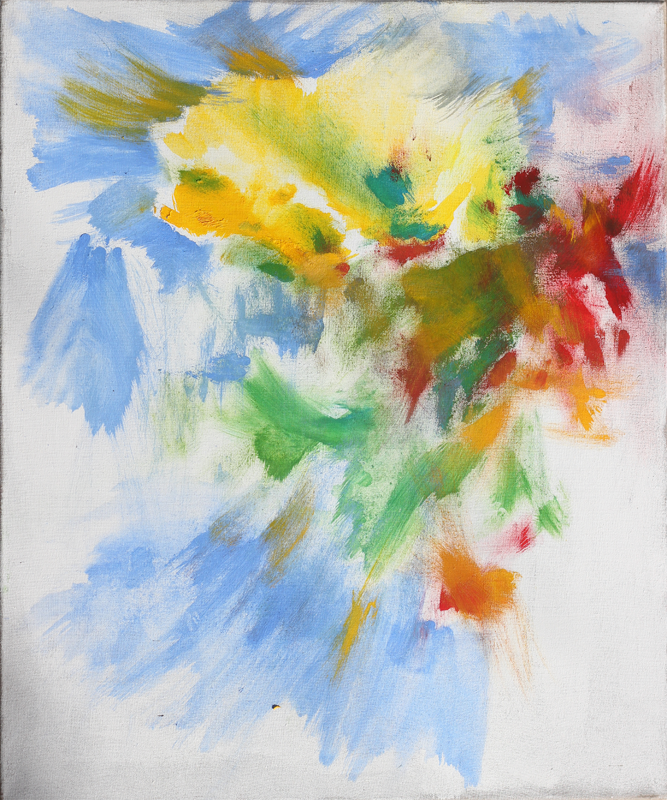 2024-10-11_f_sonne_himmel_0883, oil on canvas, 50 × 70 cm (Kirsten Kötter)