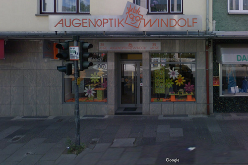 Frankfurt a. M., Grüneburgweg 19, 2008, Augenoptik Windolf, Quelle: Google Streetview