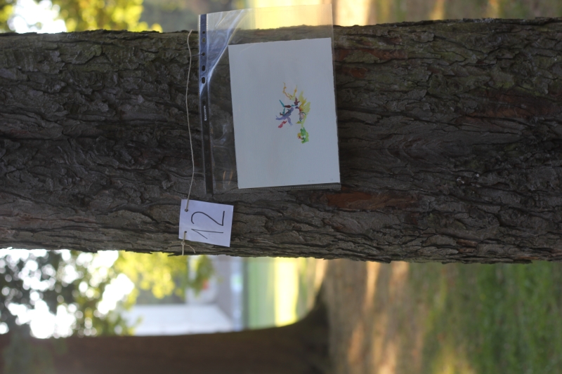 2025-08-19_malathon-chemnitz_12_baum_2852, watercolour, 17 × 24 cm (Kirsten Kötter)