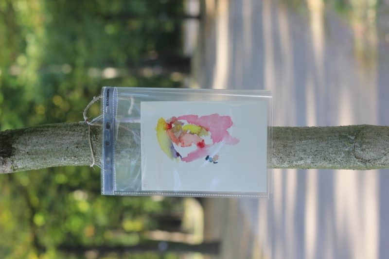 2025-08-20_malathon-chemnitz_33_baum_2935, watercolour, 17 × 12 cm (Kirsten Kötter)