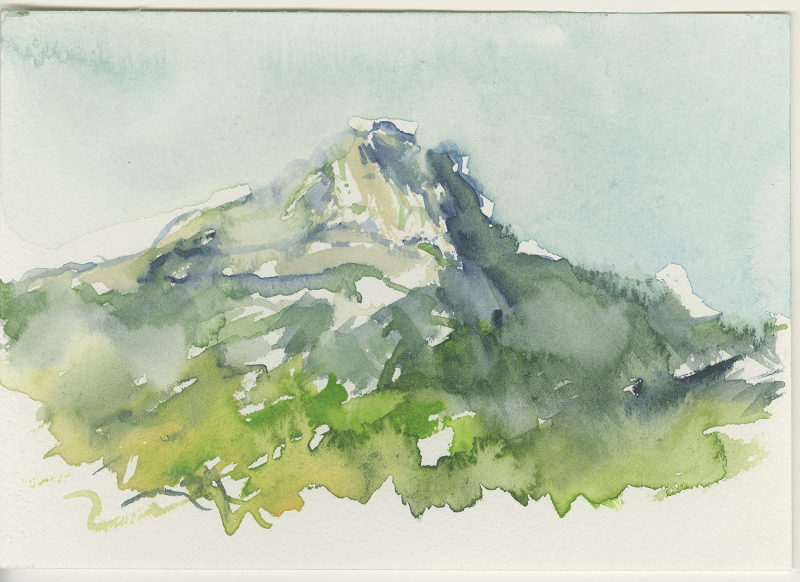 2013-10-02_von-mont-joli_skizze, sketch, 12 × 17 cm (Kirsten Kötter)