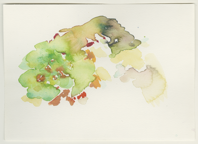 2013-10-02_von-mont-joli_3, watercolour, 17 × 24 cm (Kirsten Kötter)