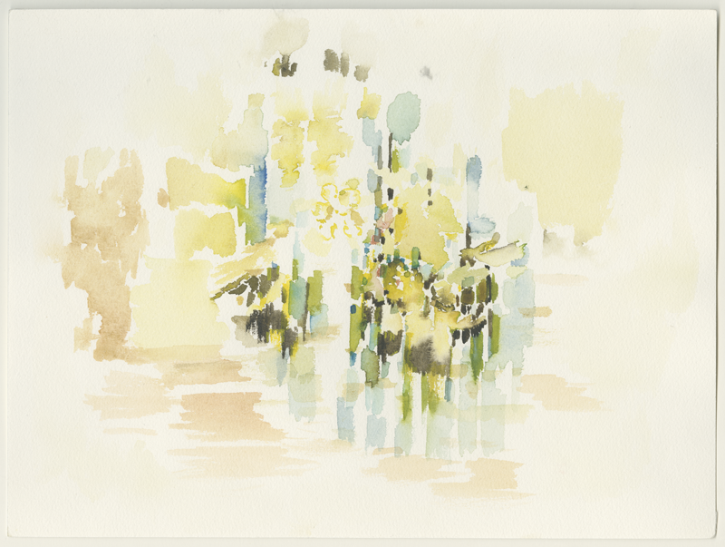 2013_2014_elisabethkirche-marburg, watercolour, 24 × 32 cm (Kirsten Kötter)