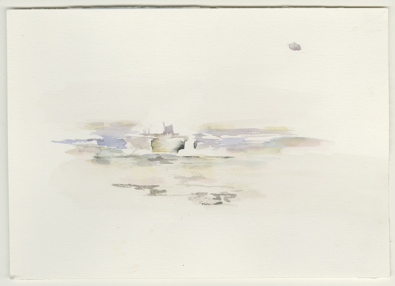 2014_52-4_13-3_tempelhofer_feld_berlin, watercolour, 17 × 24 cm (Kirsten Kötter)