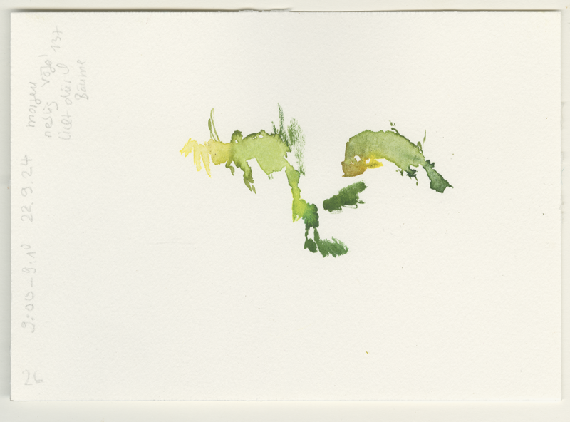 2024-09-22_malathon_26, watercolour, 12 × 17 cm (Kirsten Kötter)